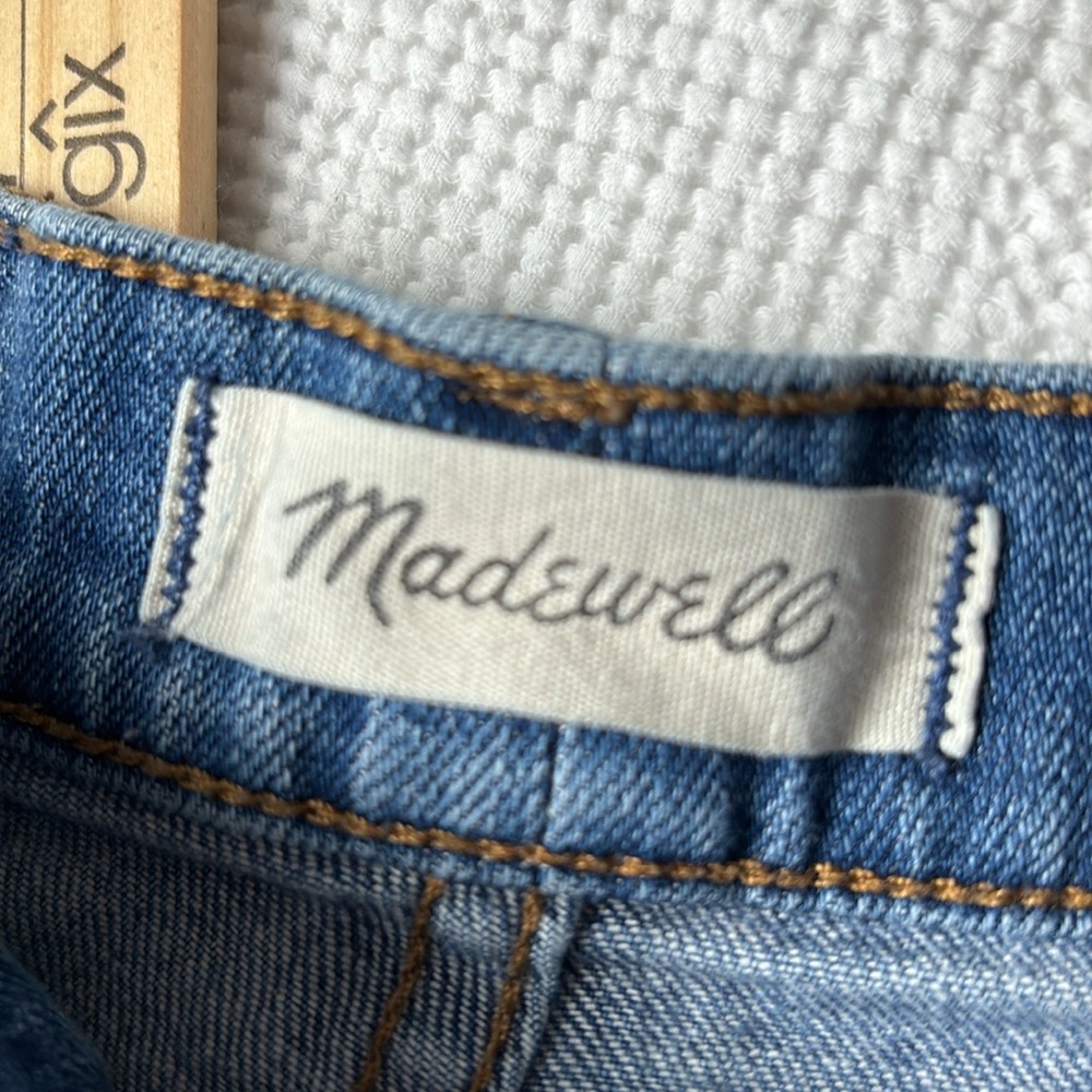 Madewell Cruiser Straight Leg Button Fly Jeans - Picture 6 of 16